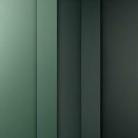 Modern geometric green background, empty space for design. Generative AI photo