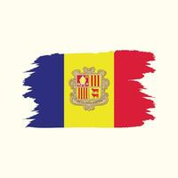 vector flag of Andorra national emblems