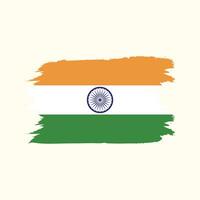 vector flag of India national emblems