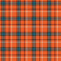 Flat christmas plaid pattern vector design