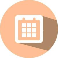 Calendar flat vector icon