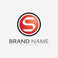 Business corporate S letter logo vector