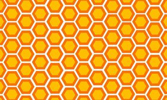 honeycomb pattern background vector
