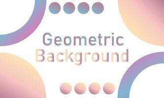 geometric background on white background vector