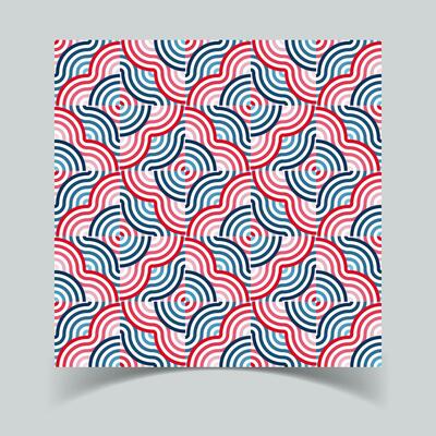 Seamless geometric pattern or shape abstract vector background.