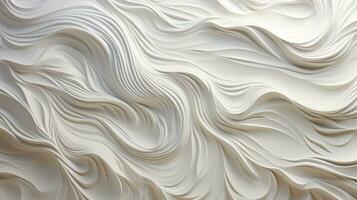 White fabric texture Generative AI photo