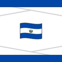 El Salvador Flag Abstract Background Design Template. El Salvador Independence Day Banner Social Media Post. El Salvador Vector