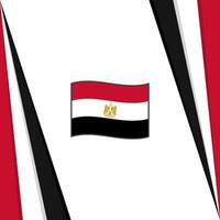 Egypt Flag Abstract Background Design Template. Egypt Independence Day Banner Social Media Post. Egypt Flag vector