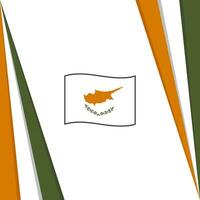 Cyprus Flag Abstract Background Design Template. Cyprus Independence Day Banner Social Media Post. Cyprus Flag vector