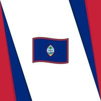 Guam Flag Abstract Background Design Template. Guam Independence Day Banner Social Media Post. Guam Flag vector