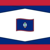Guam Flag Abstract Background Design Template. Guam Independence Day Banner Social Media Post. Guam Vector