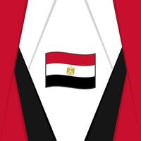 Egypt Flag Abstract Background Design Template. Egypt Independence Day Banner Social Media Post. Egypt Background vector