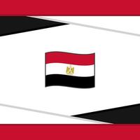 Egypt Flag Abstract Background Design Template. Egypt Independence Day Banner Social Media Post. Egypt Vector
