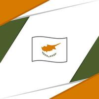 Cyprus Flag Abstract Background Design Template. Cyprus Independence Day Banner Social Media Post. Cyprus vector