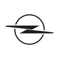 opel logo, diseño vector