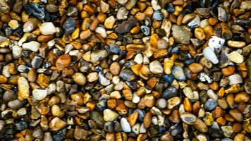 Gritty Texture of Gravel and Stones photo