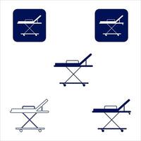 Intensive care unit line icon. Resuscitation, rehabilitation, hospital ward. Medicine concept. Vector illustration can be used for topics like healthcare, hospital, medical care