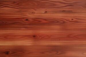 rojo cedro madera mostrando un rojizo tinte con un resistido apariencia madera textura, ai generado foto
