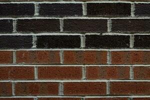 Texture background of bricks with lines photo