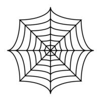 Spider Web Clipart Vector Illustration Image