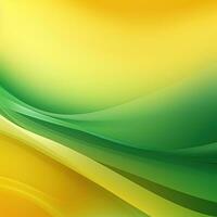 Simple beautiful yellow green background. Generative AI photo