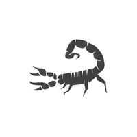 Scorpion icon and symbol vector template