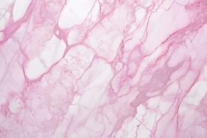 Pink marble, texture, background, surface design, banners, empty space for text and advertising. Generative AI photo