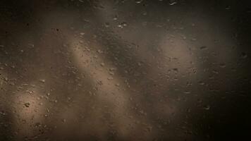 rain water drops on glass photo