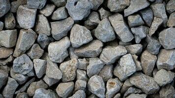 Smooth Grey Stones Natures Decorative Texture photo