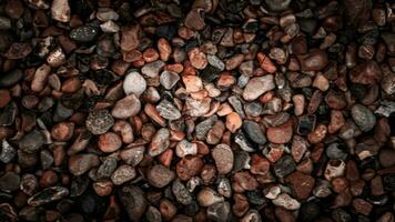 Gritty Texture of Gravel and Stones photo