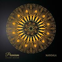 Premium Luxury Mandala Design, Mandala Design, Luxury Mandala Background vector