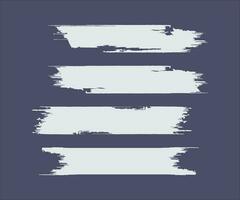 Set of Torn Paper Pieces Background Vector