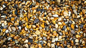 Gritty Texture of Gravel and Stones photo