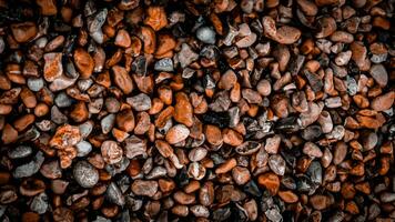 Gritty Texture of Gravel and Stones photo