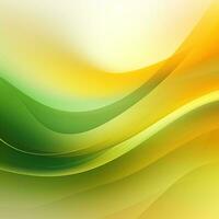 Simple beautiful yellow green background. Generative AI photo