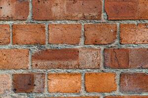 Texture background of bricks with lines photo