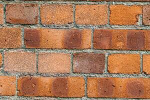 Texture background of bricks with lines photo