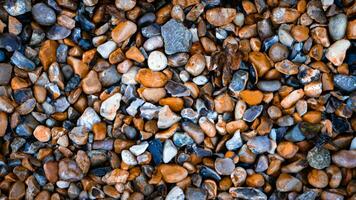 Gritty Texture of Gravel and Stones photo