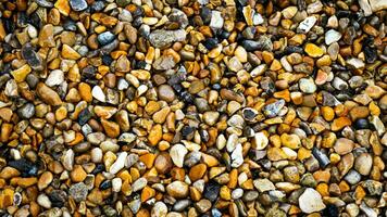 Gritty Texture of Gravel and Stones photo