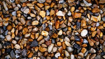 Gritty Texture of Gravel and Stones photo