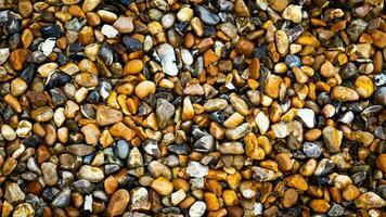 Gritty Texture of Gravel and Stones photo