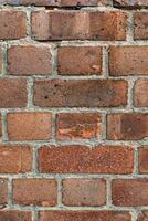 Texture background of bricks with lines photo