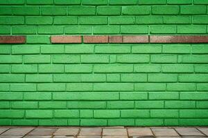 Brick wall texture background. AI Generative Pro Photo