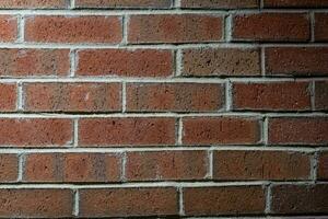 Texture background of bricks with lines photo