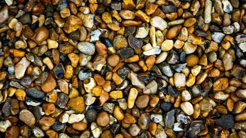 Gritty Texture of Gravel and Stones photo