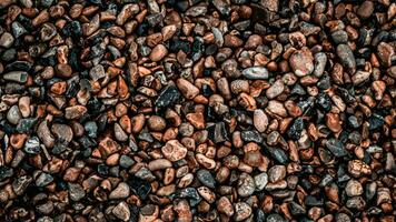 Gritty Texture of Gravel and Stones photo