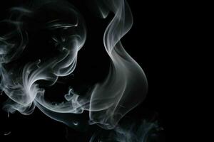 Smoke texture background. AI Generative Pro Photo