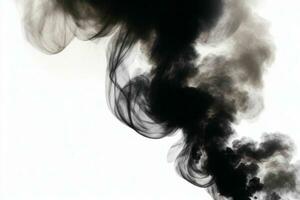Smoke texture background. AI Generative Pro Photo