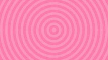 Simple Light Pink Radial Circles Line Abstract Design Vector Background