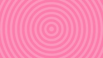 Simple Light Pink Radial Circles Line Abstract Design Vector Background